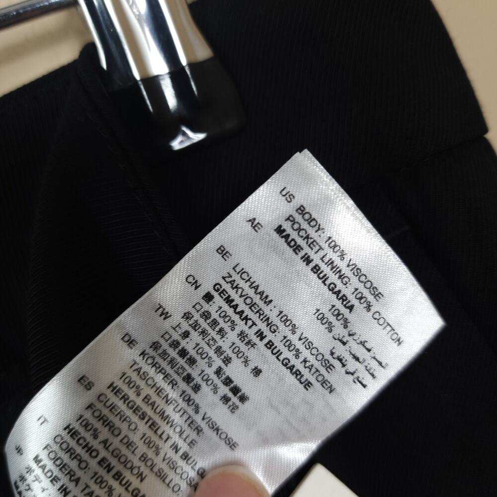 Sandro Women's Trousers in Black Size L - Picture 10 of 11